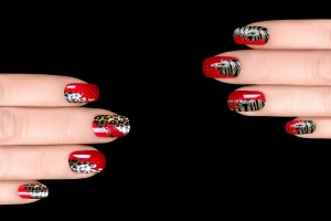 Animal Instinct Nail design