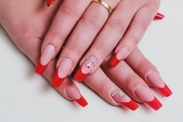 french nail design