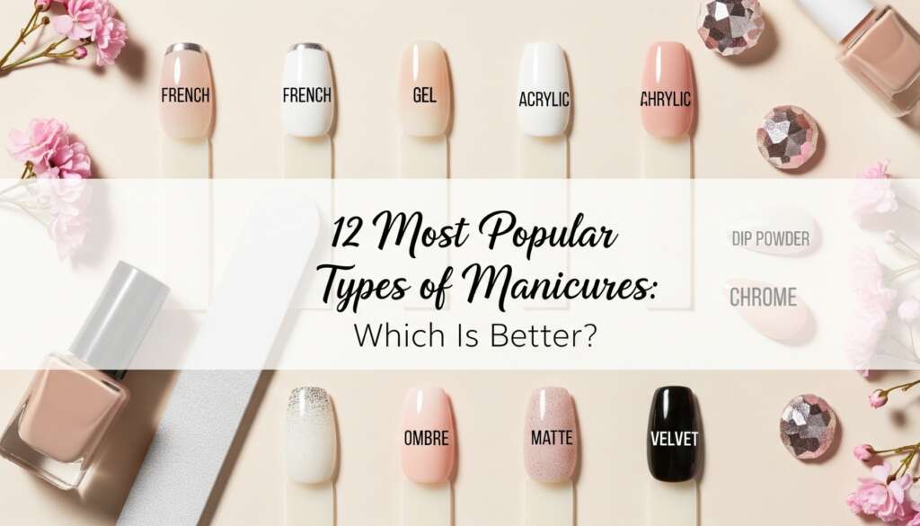 12 Most Popular Types of Manicures: Which Is Better?