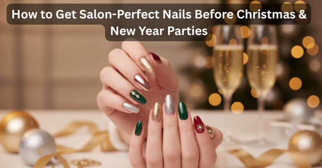 How to Get Salon-Perfect Nails Before Christmas & New Year Parties