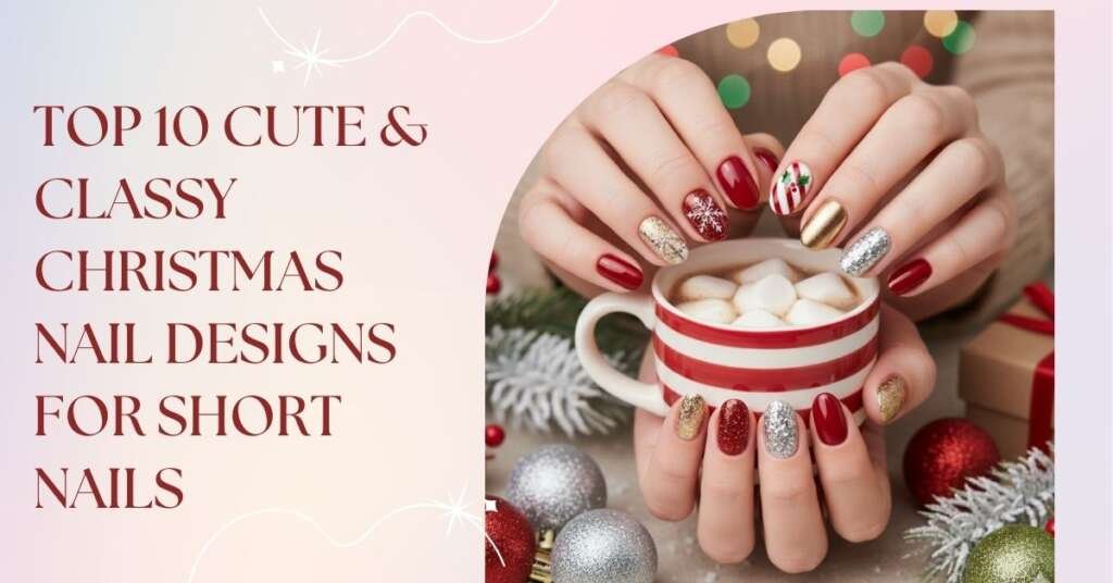 Top 10 Cute & Classy Christmas Nail Designs for Short Nails
